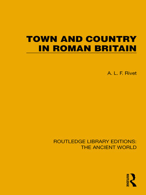 cover image of Town and Country in Roman Britain